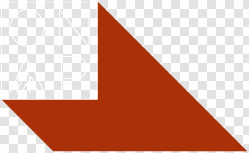 Triangle Line - Red - Agenda Transparent PNG