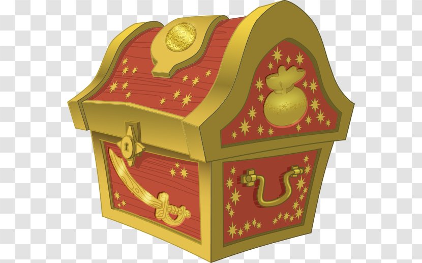 Yellow Furniture Treasure Box Transparent PNG