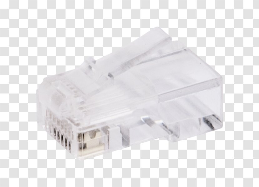 Adapter Electrical Connector Plastic - Rj 45 Transparent PNG
