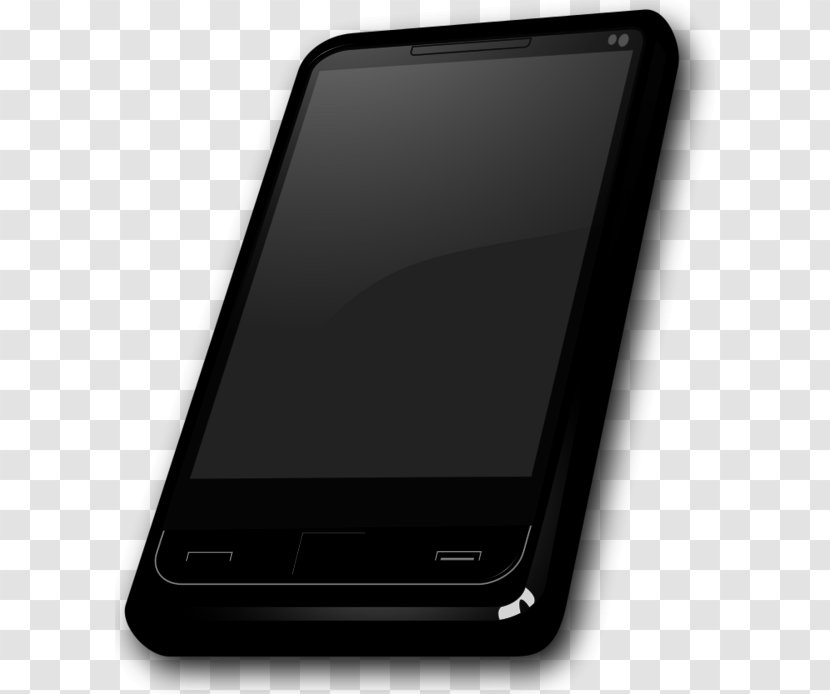 Feature Phone Smartphone Telephone IPhone Clip Art - Handheld Devices Transparent PNG