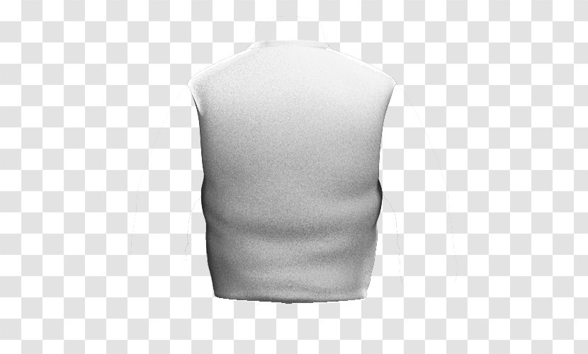 T-shirt Gilets Shoulder Sleeveless Shirt - Sleeve Transparent PNG