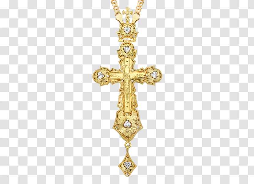 Cross Necklace Russian Orthodox Christian Jewellery Christianity Transparent PNG