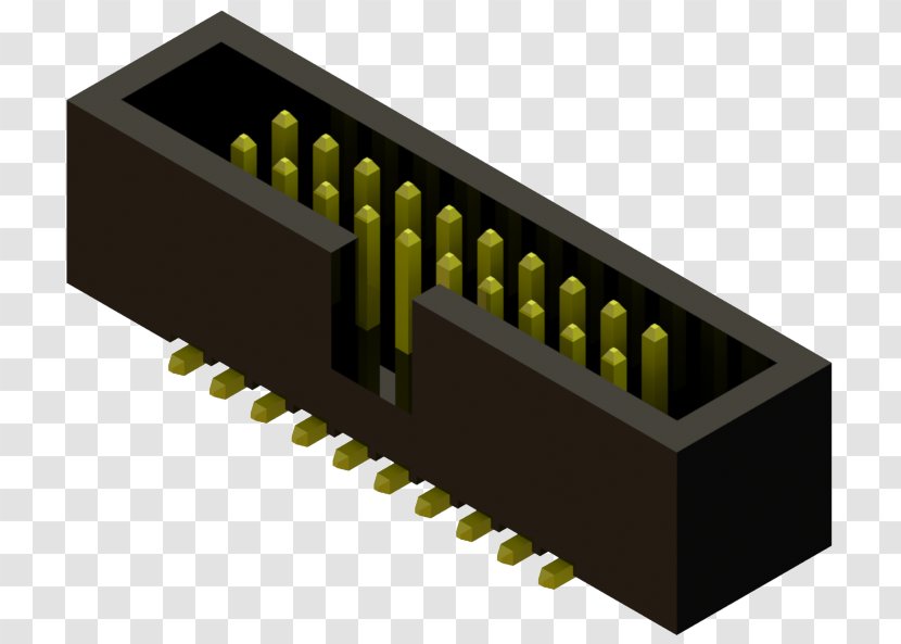 Electronic Component Terminal Electronics Electrical Connector Circuit - Header And Footer Transparent PNG