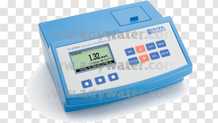 Hanna Instruments Photometer Chemical Oxygen Demand Measurement Laboratory - Postal Scale - Air Bandung Transparent PNG