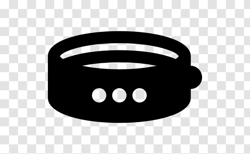 Bracelet Wristband - Black And White - Vip Clipart Transparent PNG