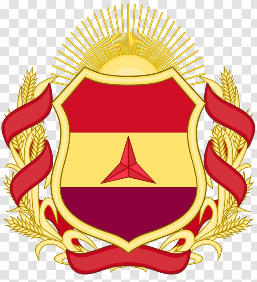 Spain Spanish Civil War Second Republic Socialist Of Romania Coat Arms - Popular Front Transparent PNG