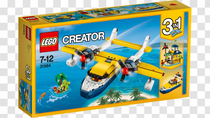 Lego Island Creator Minifigure The Group - Blue Ocean Transparent PNG