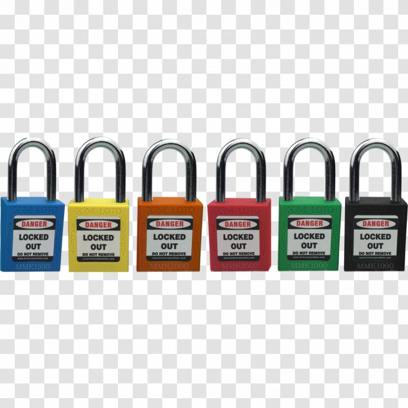 Padlock Lockout-tagout Key - Hardware Transparent PNG