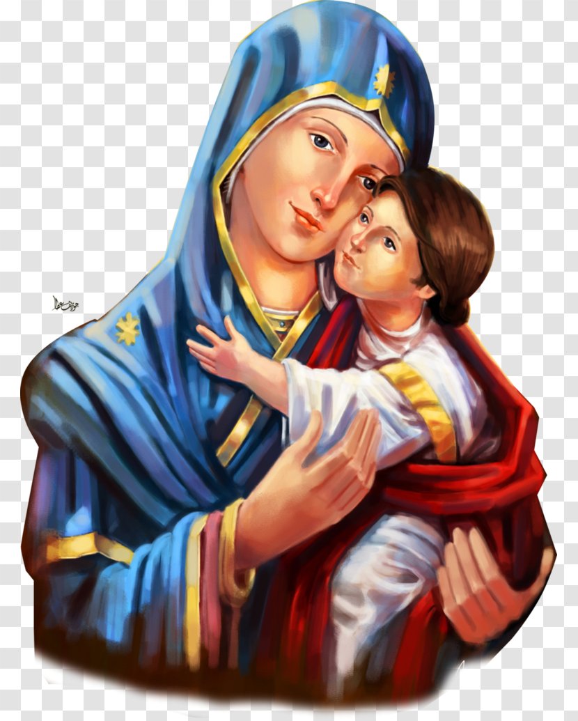 Religion Theotokos - Human Behavior - Our Lady Of Perpetual Help Transparent PNG