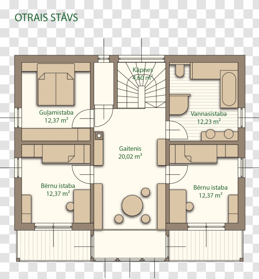 Floor Plan Architecture Residential Area - Elevation - Design Transparent PNG