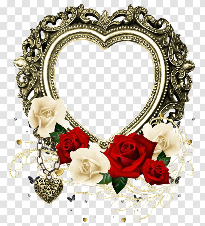 Picture Frames Clip Art Image Photography - Valentines Day - Flower Transparent PNG