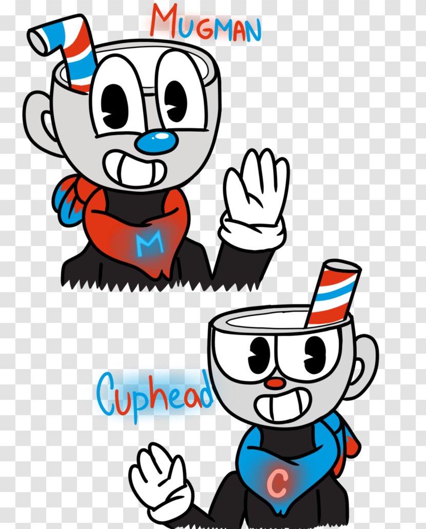 Cuphead Fan Art Painting Transparent PNG