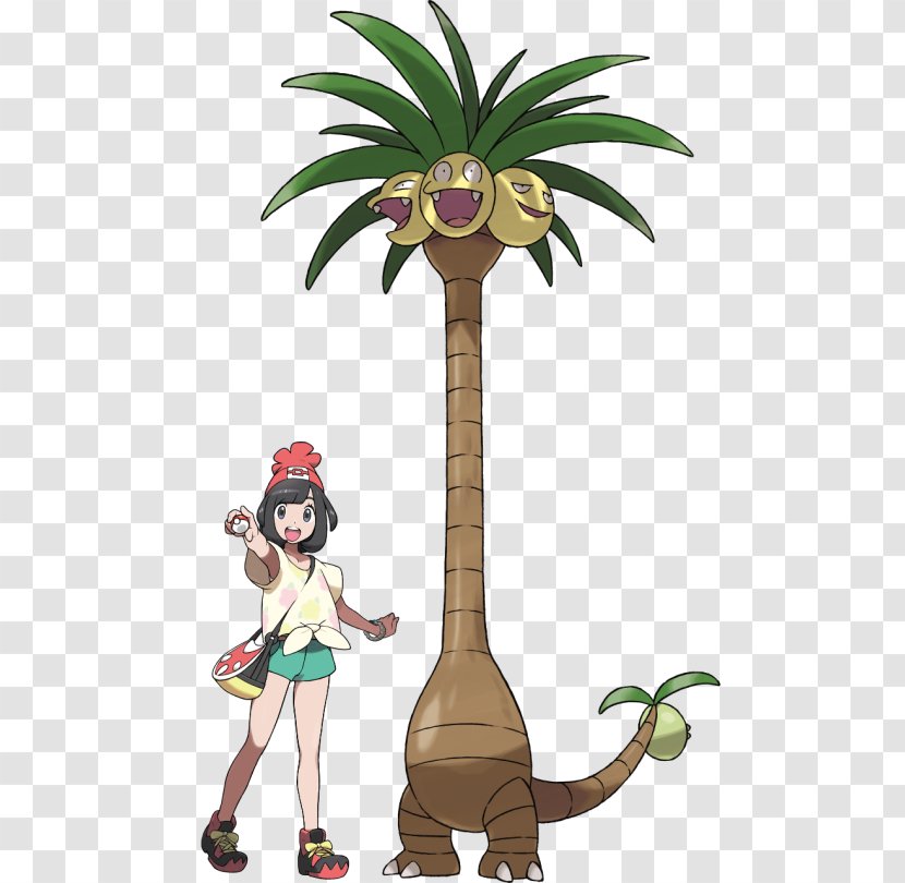 Pokémon Sun And Moon Exeggutor Alola Bulbasaur - Pokedex - Doug Dimmadome Transparent PNG