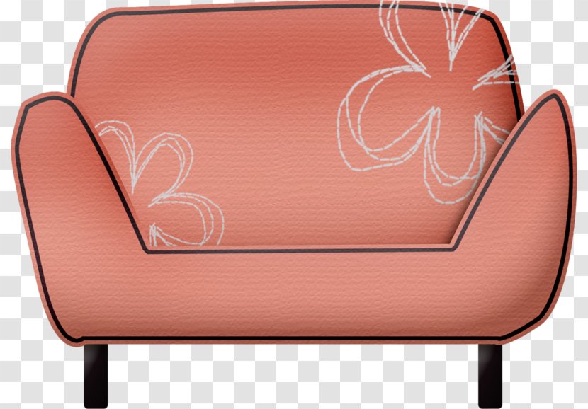 Chair Couch Clip Art - Foot Rests Transparent PNG