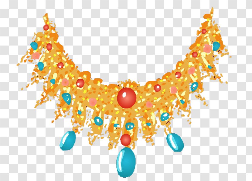 Necklace Turquoise Pattern Transparent PNG