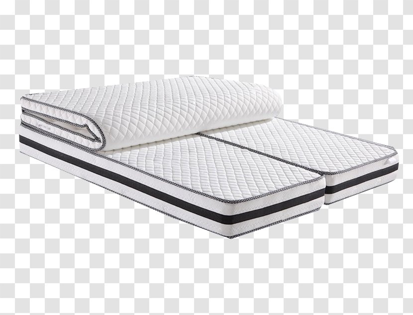 Mattress Bed Latex Foam Pillow - Furniture - High-end Folding Material Transparent PNG