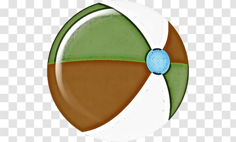 Green Leaf Circle Plant Plate Transparent PNG