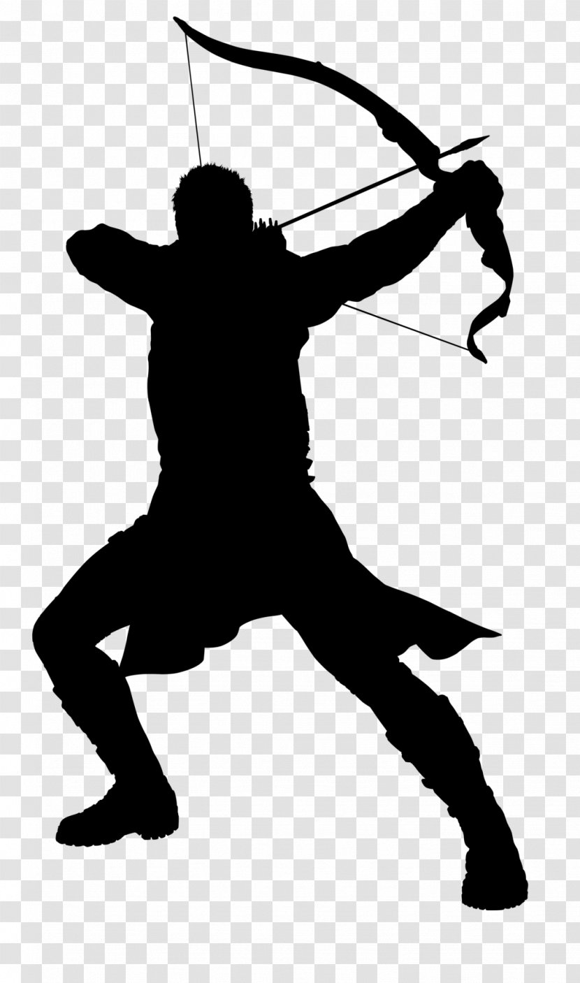 Line Angle Clip Art Silhouette Weapon - Archery Transparent PNG