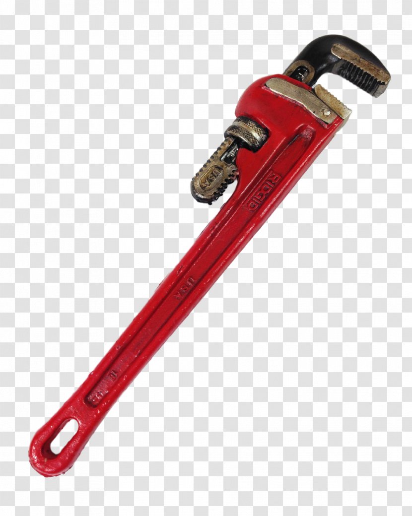 Pipe Wrench Spanners Plumbing Tool Plumber - Adjustable Spanner Transparent PNG