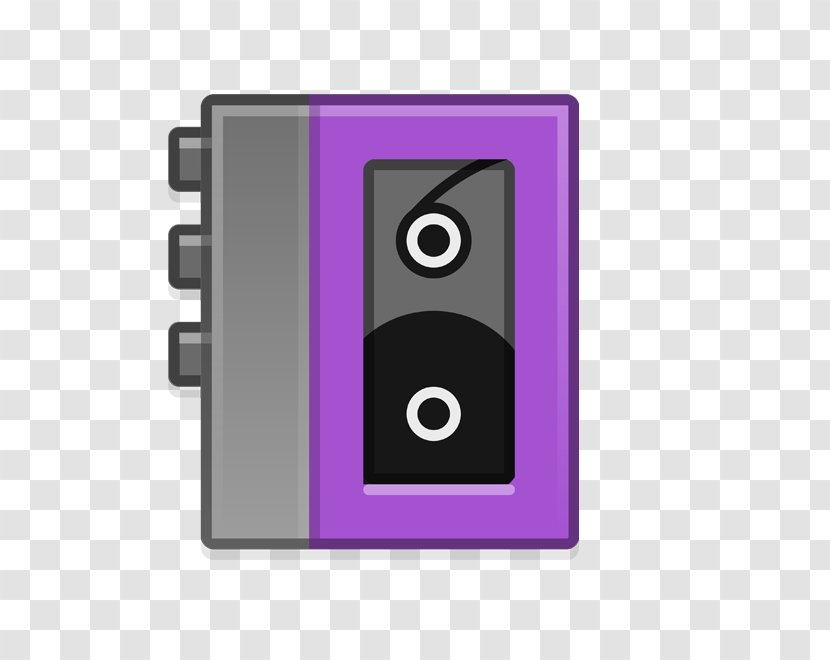Cassette Tape Recorder Clip Art Deck Reel-to-reel Audio Recording - Digital - Blackberry 10 Slider Transparent PNG