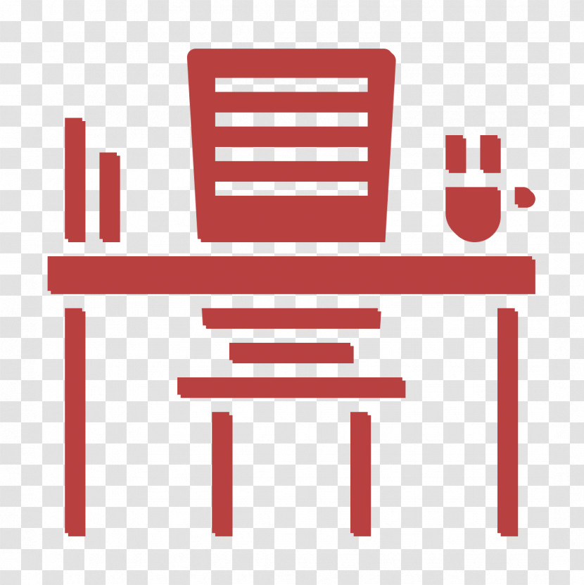 Desk Icon Classroom Icon Office Stationery Icon Transparent PNG