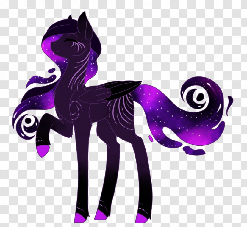 Black Hole Pony Fan Art Digital Transparent PNG