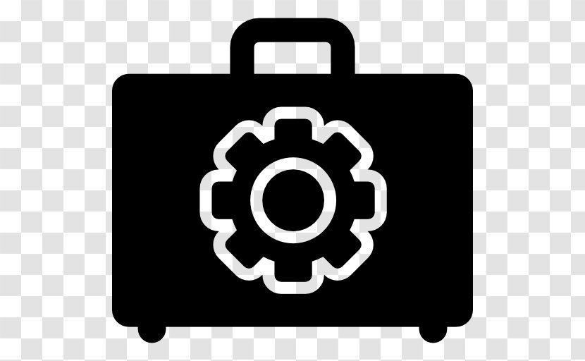 Gear - Black And White Transparent PNG