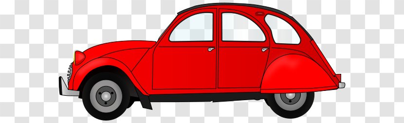 Car Citroxebn 2CV MINI Cooper Clip Art - Motor Vehicle - Red Cliparts Transparent PNG