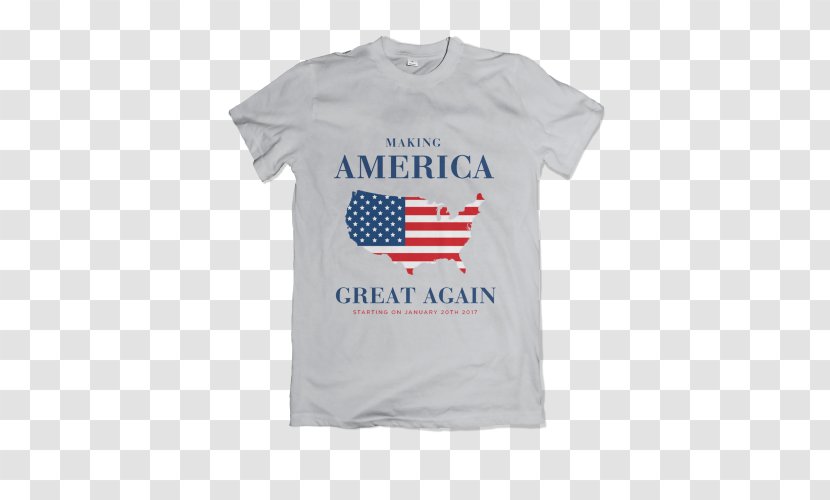 T-shirt United States Make America Great Again Clothing Sizes - Pocket - Garment Printing Design Transparent PNG