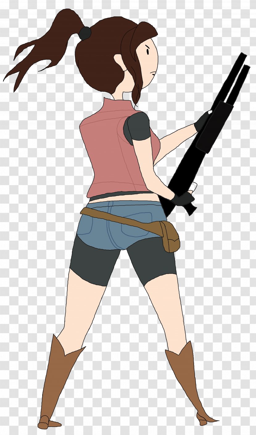 Chihiro Ogino Drawing Claire Redfield Clip Art - Silhouette - Frame Transparent PNG