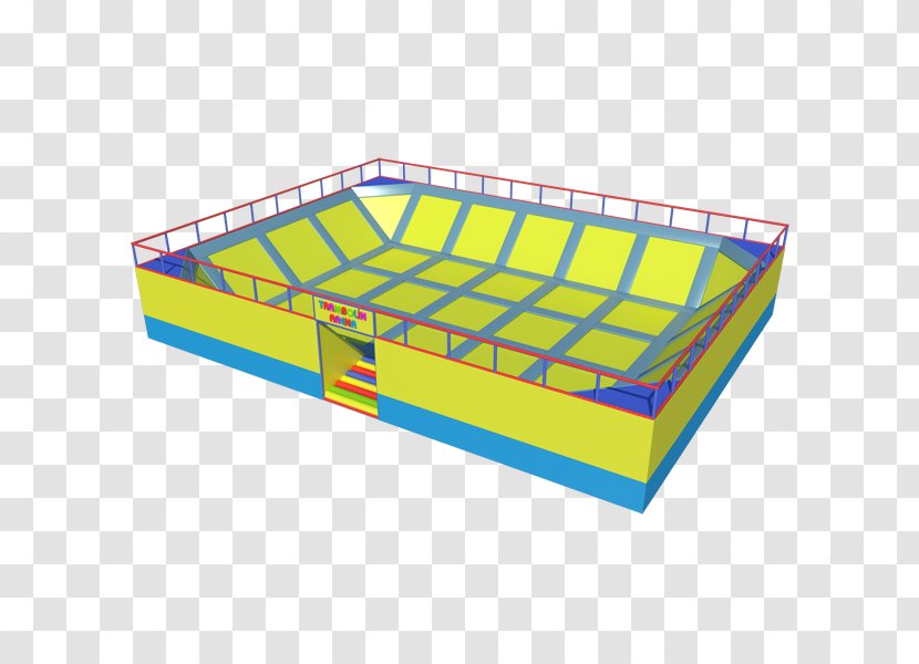 Area Playground Game Rectangle - Sports Venue - Trampoline Transparent PNG