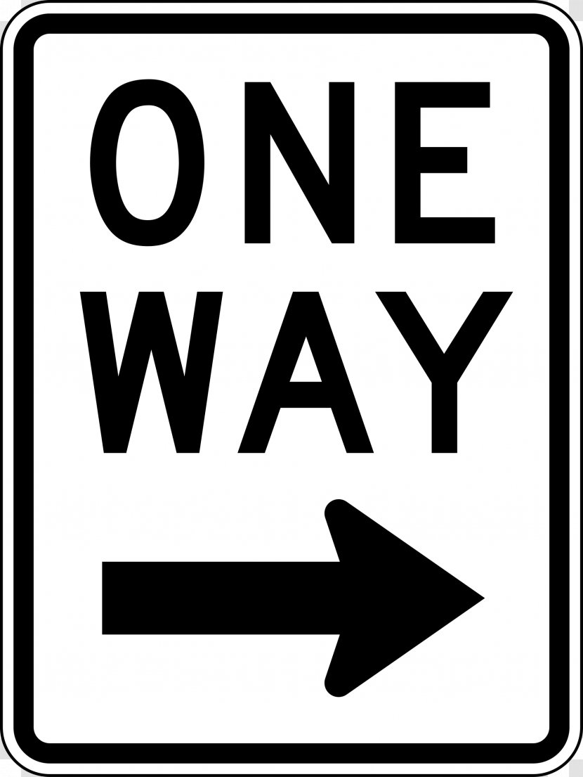United States One-way Traffic Sign Manual On Uniform Control Devices - Area - Street Transparent PNG