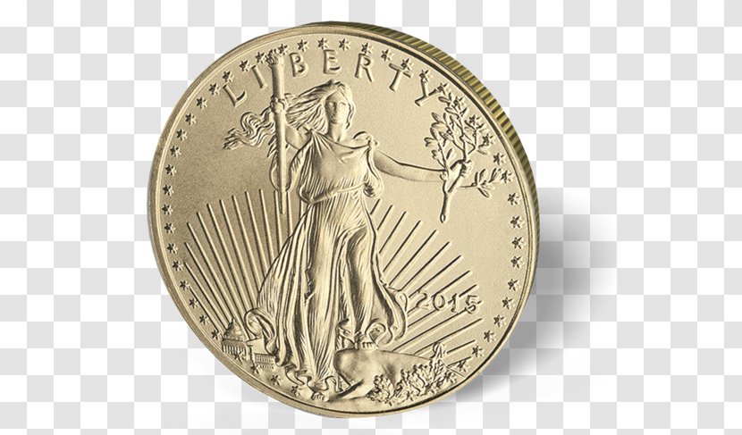 Coin American Gold Eagle Silver - Money - Coins Transparent PNG