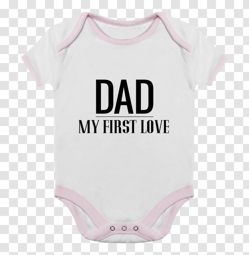 Baby & Toddler One-Pieces T-shirt Father Bodysuit Sleeve - Love My Dad Transparent PNG