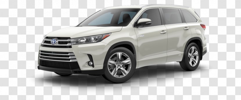 2018 Toyota Highlander Hybrid XLE Limited Car Sport Utility Vehicle - Automotive Design Transparent PNG