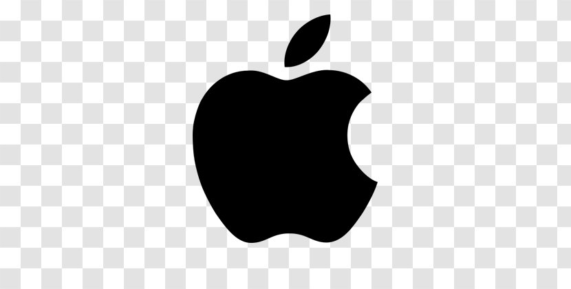 Apple Logo Black And White Original Transparent Png