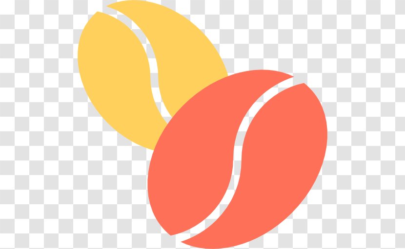 Coffe Been - Orange - Logo Transparent PNG
