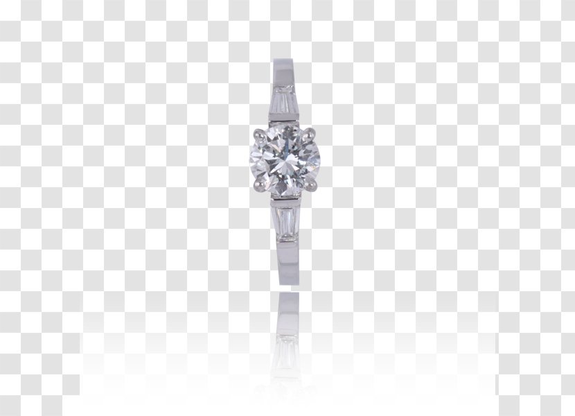 Body Jewellery Silver Diamond - Jewelry Transparent PNG