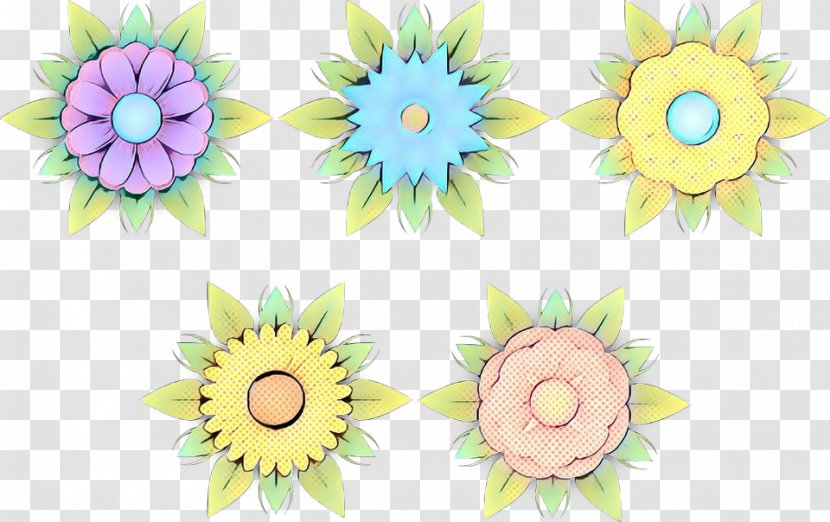 Floral Flower Background - Petal - Plant Sunflower Transparent PNG