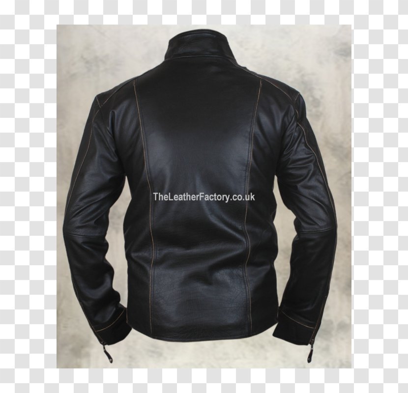 Leather Jacket T-shirt Coat - Glove Transparent PNG