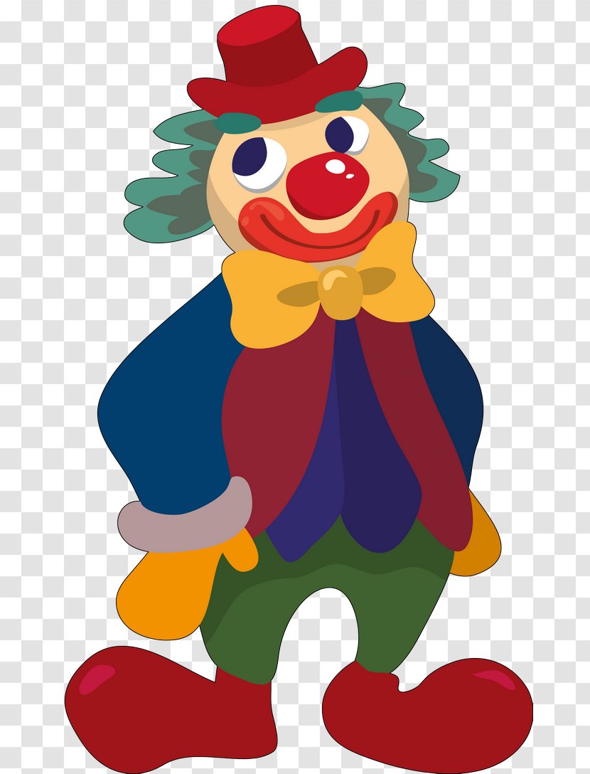 Clown Circus Cartoon Drawing - Vertebrate Transparent PNG