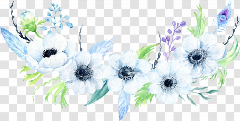 Clip Art Floral Design Illustration Flower - Puppy - Windflower Anemone Piperi Transparent PNG