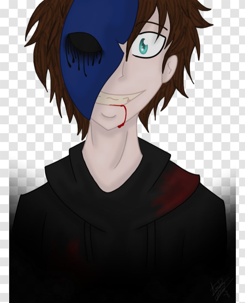 Creepypasta Jeff The Killer DeviantArt - Cartoon - Frame Transparent PNG