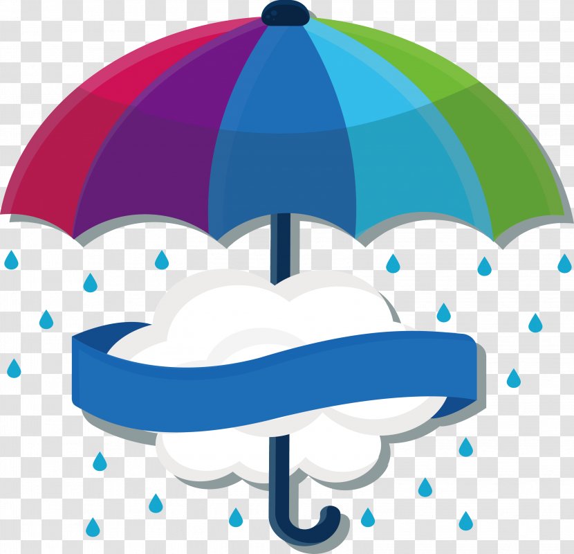 Color Stripe Umbrella Insurance Clip Art - Headgear - Striped Poster Transparent PNG