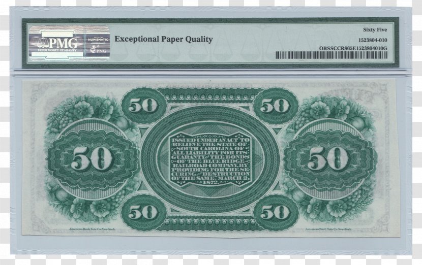 Banknote Paper South Carolina Cash Money - Product Transparent PNG
