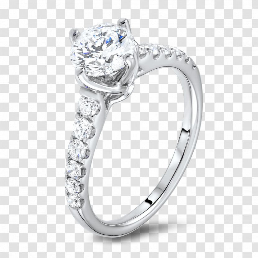 Engagement Ring Coster Diamonds Carat - Solitaire Transparent PNG