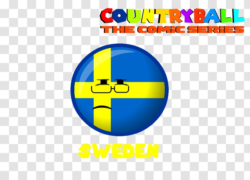 Sweden Polandball Comics Drawing Smiley - Emoticon - Yellow Transparent PNG