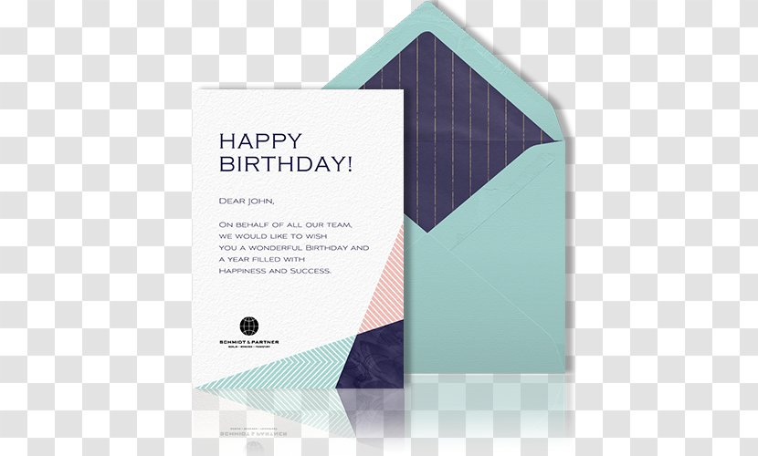 Greeting & Note Cards Wedding Invitation Birthday Paper Business - Corporate Card Transparent PNG
