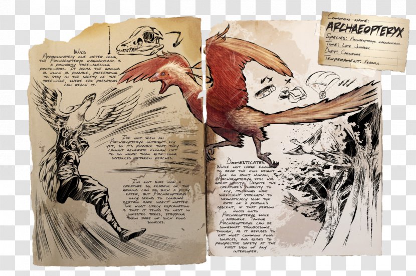ARK: Survival Evolved Archaeopteryx Tapejara Bird PixARK Transparent PNG