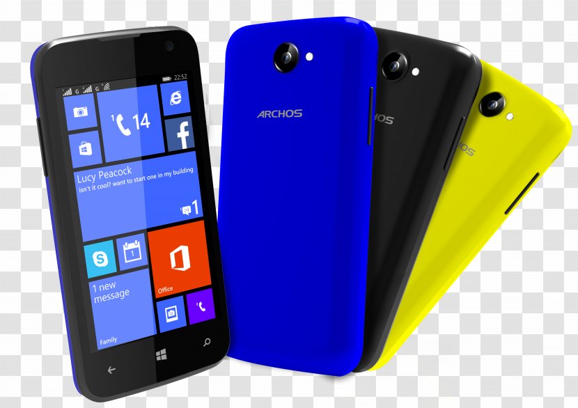 Feature Phone Smartphone Archos 40 Cesium Microsoft New Generation Mobile - Cellular Network Transparent PNG
